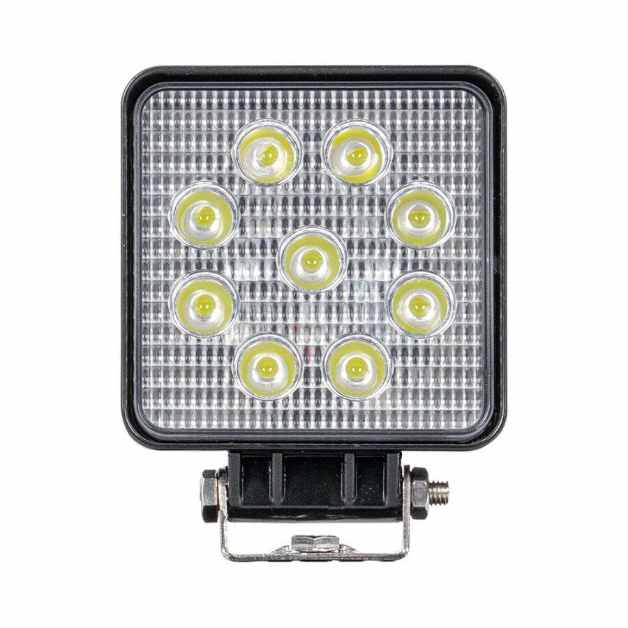 LED pracovní světlo 9xLED(3W) 10-30V, rozptýlené světlo