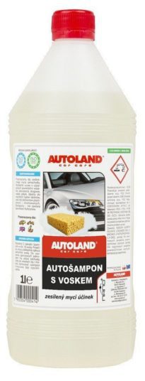 Autoland Autošampon s voskem 1L