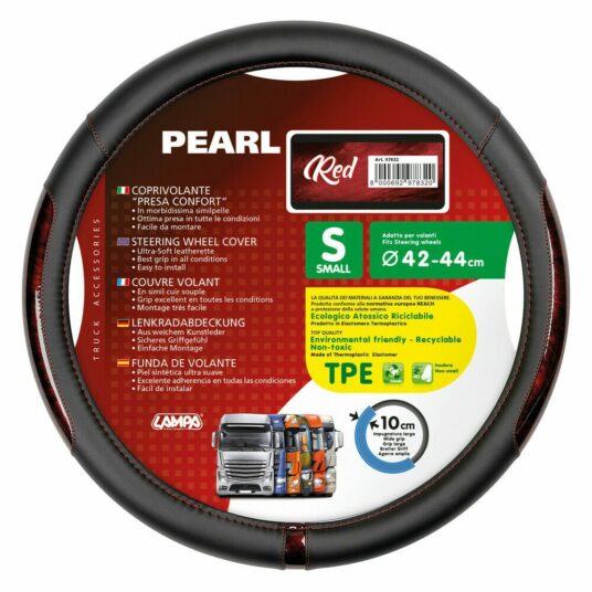 Potah volantu TRUCK Pearl Red Skeentex - S 42 - 44 cm