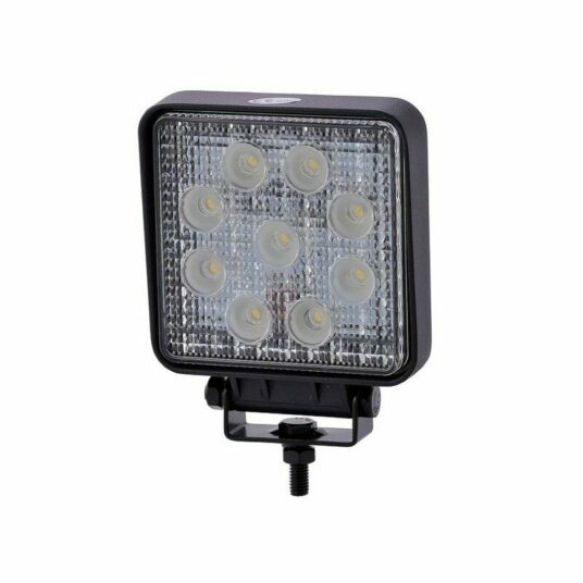 LED pracovní světlo 9xLED(3W) 10-30V, rozptýlené světlo