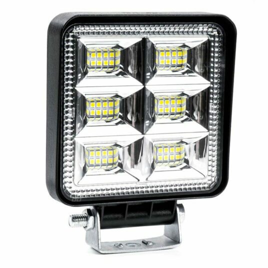 LED pracovní světlo 9-36V 144W 7200lm 110x110x35mm