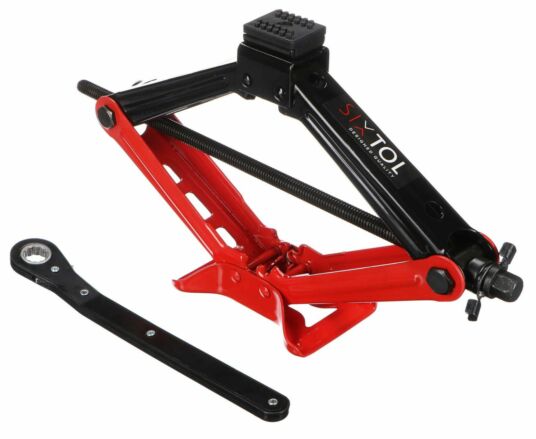 Nůžkový zvedák s ráčnou SX SCISSOR JACK 1,5T SIXTOL