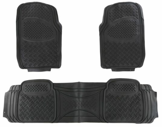 Univerzální gumové autokoberce CAR MAT UNI SET 2, komplet, 3ks SIXTOL