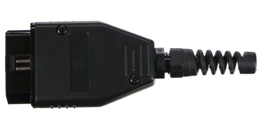Zástrčka OBD-II s 16 piny pro montáž vlastního kabelu MECHANIC CABLE 29, černá SIXTOL