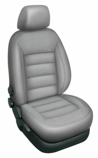 Autopotahy Volkswagen GOLF V PLUS, AUTHENTIC LEATHER, šedé SIXTOL