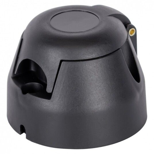 Zásuvka 7P pro tažné zařízení s těsněním - 12/24V, plast
