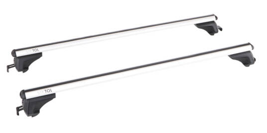 Příčný nosník se zámkem hliníkový ROOF RACK IN PRO, 120cm, nosnost 90kg SIXTOL