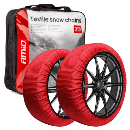 Textilní sněhové řetězy 3D XL EN16662-1 Önorm - 2 ks