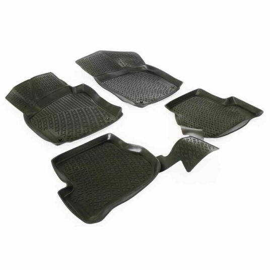 Gumové koberce Škoda Octavia II (1Z) (04-13) (3D) přední sada SIXTOL
