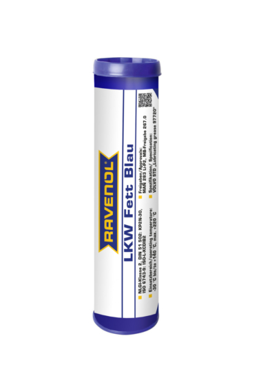 RAVENOL LKW FETT BLAU; 400 g Kartusche