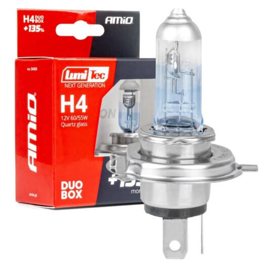 Halogenové žárovky H4 12V 60/55W LumiTec NEXT GENERATION +135% DUO - 2ks
