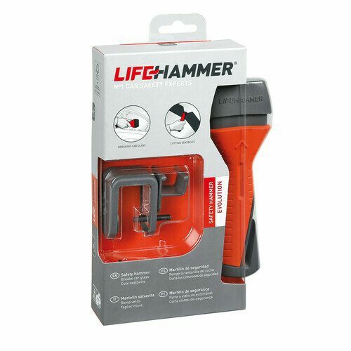 Bezpečnostní kladívko LAMPA Life-Hammer 235x135x40mm