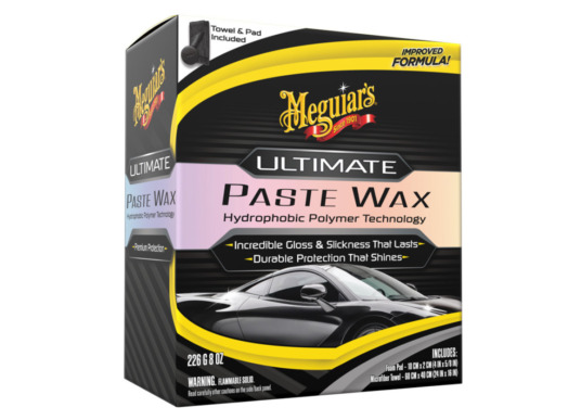 Špičkový tuhý vosk na bázi syntetických polymerů - Meguiars Ultimate Paste Wax, 226g