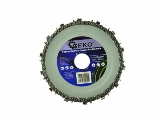 Řetězový kotouč na dřevo 125x22,2mm 14T GEKO