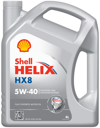 Shell HELIX HX8 5W-40 4L