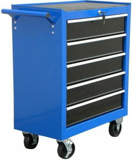 GEKO G10802 Dílenská skříňka, 5 šuplíků