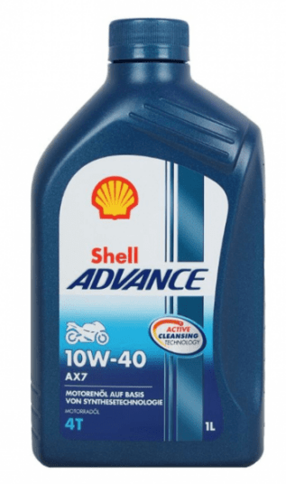 Shell ADVANCE 4T AX7 10W-40 55L