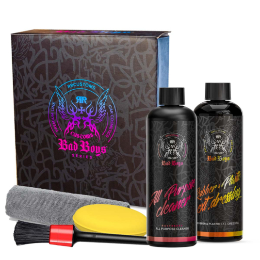 Bad Boys Engine &amp; Plastic Pack - Sada na čištění a impregnaci motoru a plastů