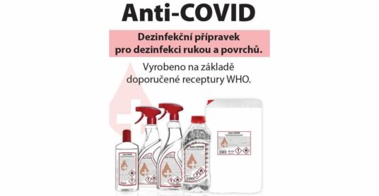 Dezinfekce proti koronaviru