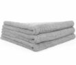 Sada mikrovláknových utěrek The Collection Dual Pile 420 GSM 40x40 cm 3 pack (Ice Grey)