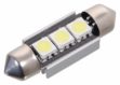 Žárovka 3 SMD LED 12V suf. SV8.5 s rezistorem CAN-BUS ready bílá