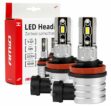 LED autožárovky H8/H9/H11 bílá, 9-18V, 2225 lm - 2 ks