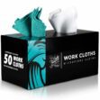 Sada mikrovláknových utěrek Auto Finesse Disposable Cloth Box (50 pack)