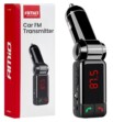 Bluetooth/FM modulátor bezdrátový, 12/24V, 2x USB