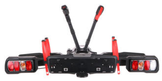 Nosič kol na tažné zařízení E-BIKE 2 PREMIUM - 2 elektrokola, nosnost 60kg, skládací SIXTOL