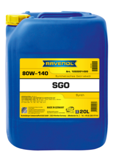 RAVENOL Getriebeöl SGO SAE 80W-140 GL-5; 20 L