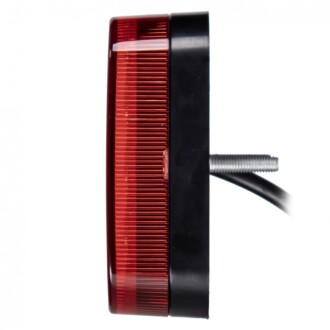 LED mlhové světlo, červené - 87x77x29 mm - 16 LED, ECE R10 R148, IP67