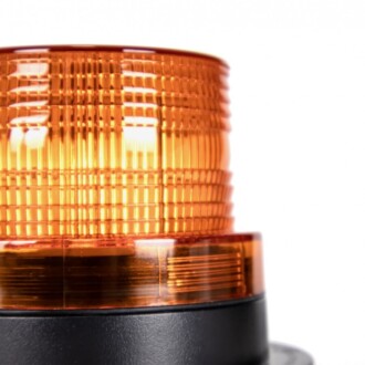 PROFI LED maják 12-24V 40x1W oranžový magnet, ECE R65 130x90 mm