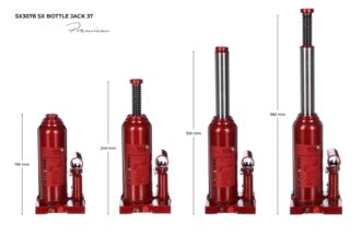 Hydraulický zvedák panenka SX BOTTLE JACK PREMIUM 3T SIXTOL