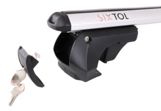 Příčný nosník se zámkem hliníkový ROOF RACK PRO 120cm, nosnost 90kg SIXTOL