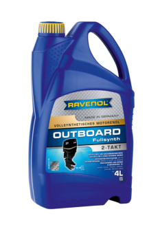 RAVENOL Outboardoel 2T Fullsynth.; 4 L