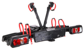 Nosič kol na tažné zařízení E-BIKE 2 PREMIUM - 2 elektrokola, nosnost 60kg, skládací SIXTOL