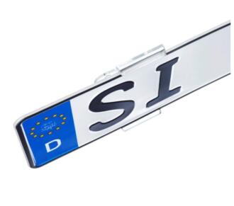 Držák SPZ "Simple Fix"čirý 110mm - 4ks