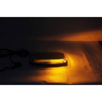 Pracovní LED oranžová rampa homologovaná 305x158 R10 R65 magnet