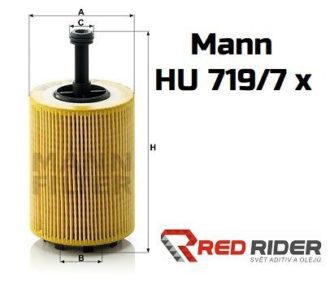 Olejový filtr MANN-FILTER HU 719/7 x