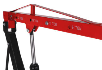 Dílenský hydraulický jeřáb MECHANIC CRANE 2T, 78kg, 230cm, "Žirafa" SIXTOL