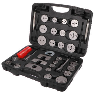 Stlačovák brzdových pístů MECHANIC BRAKE SET BLACK 35, sada 35ks SIXTOL