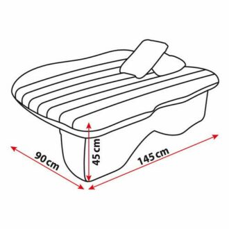 Nafukovací matrace do auta + kompresor mini 12V Air bed LAMPA