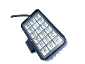 LED světlo (s vypínačem) na pracovní stroje 10-30V, 18 LED, 27W, ECE R10