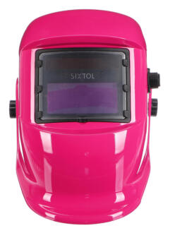 Svářecí kukla samostmívací WELDING MASK 4, růžová SIXTOL