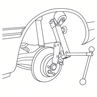 Přípravek pro opravu lemu blatníku MECHANIC FENDER 1 SIXTOL