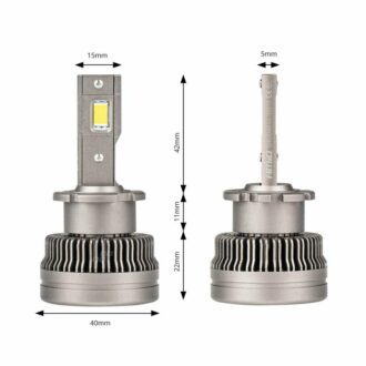 LED autožárovky D4S/D4R bílá, 9-16V, 8600 lm - 2 ks