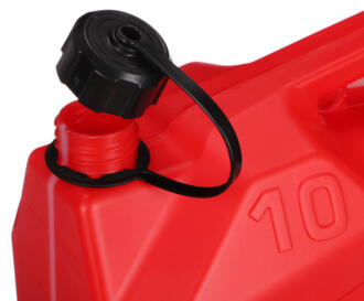 Kanystr plastový MECHANIC FUEL CANISTER RED 10L, červený SIXTOL