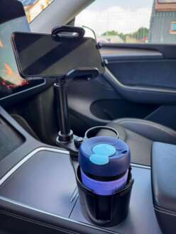 Multifunkční držák nápojů a mobilu do auta CAR CUP HOLDER 2 SIXTOL