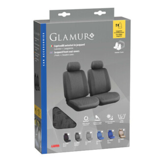 Autopotahy na přední sedadla Glamour LAMPA, antracit