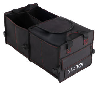 Organizér do kufru auta CAR COMPACT 5L THERMO, 5 přihrádek, velká termotaška, skládací SIXTOL
